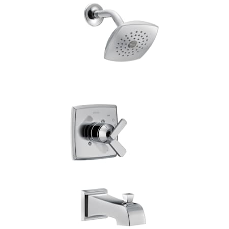 Delta Ashlyn Monitor 17 Series Tub & Shower Trim Chrome T17464